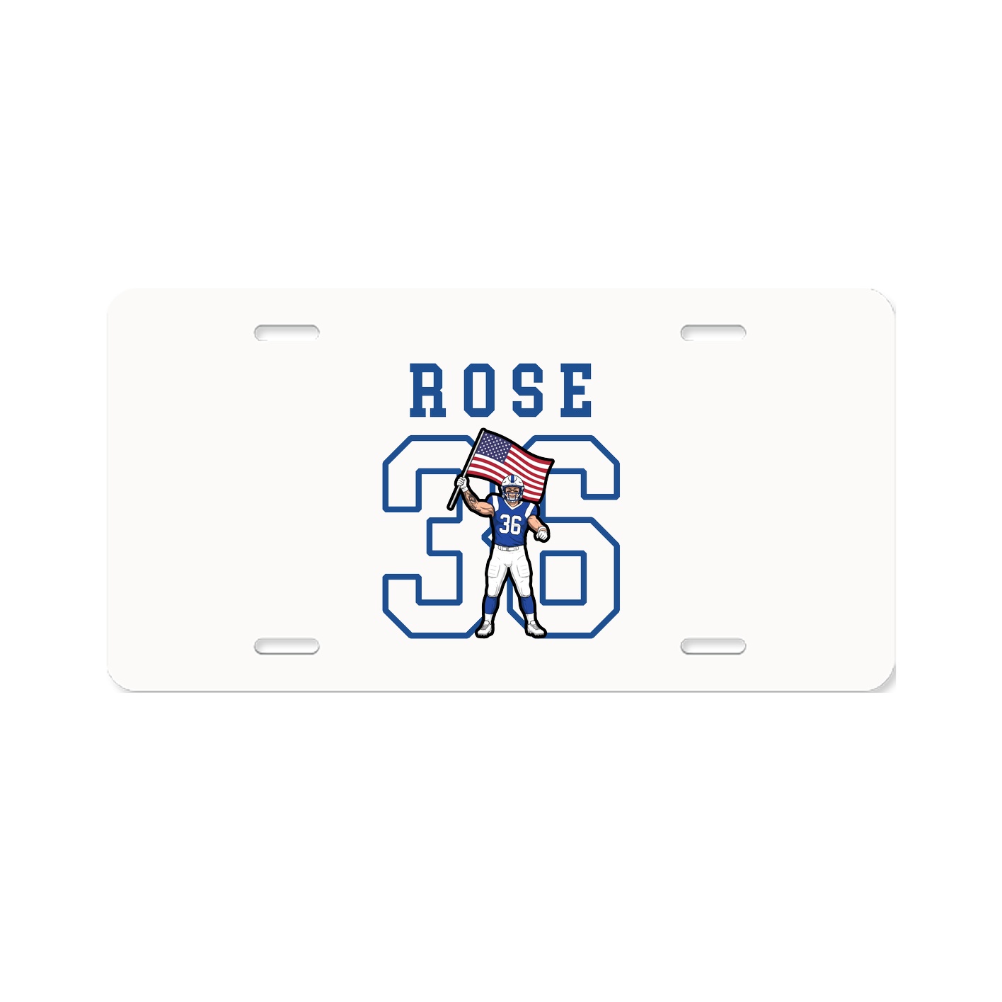 License Plate — Shirsey in Classic