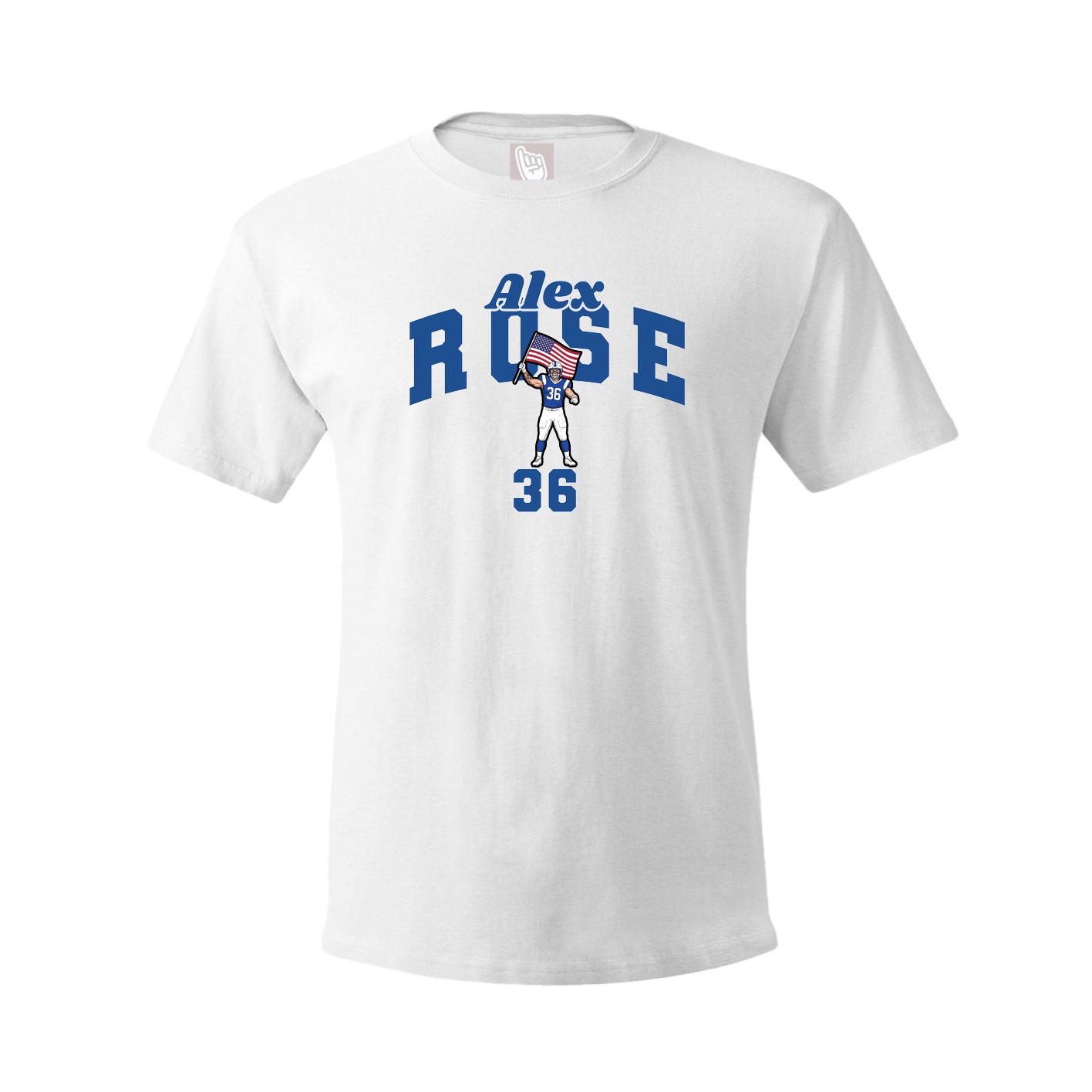 Youth Tee — Signature Arch in White