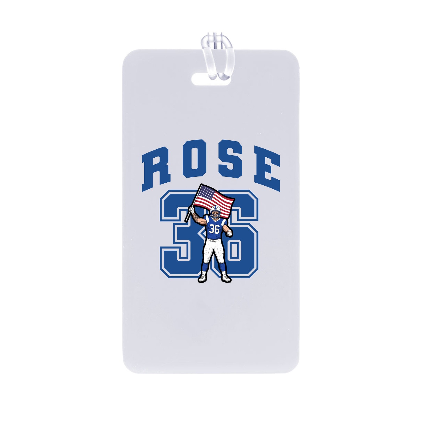 Bag Tag — Number in Classic
