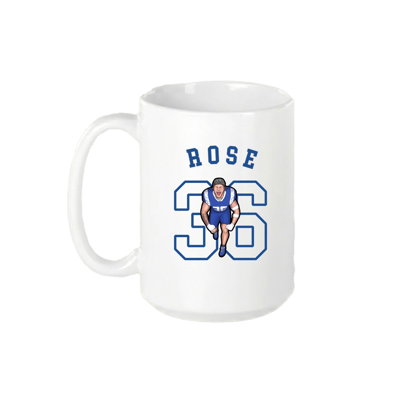 15oz Coffee Mug — Shirsey Arch in White