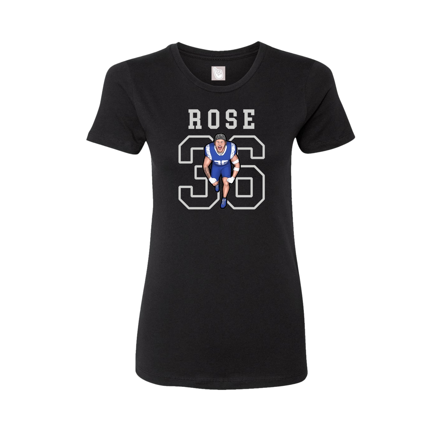 Fitted Women's Tee — Shirsey in Black