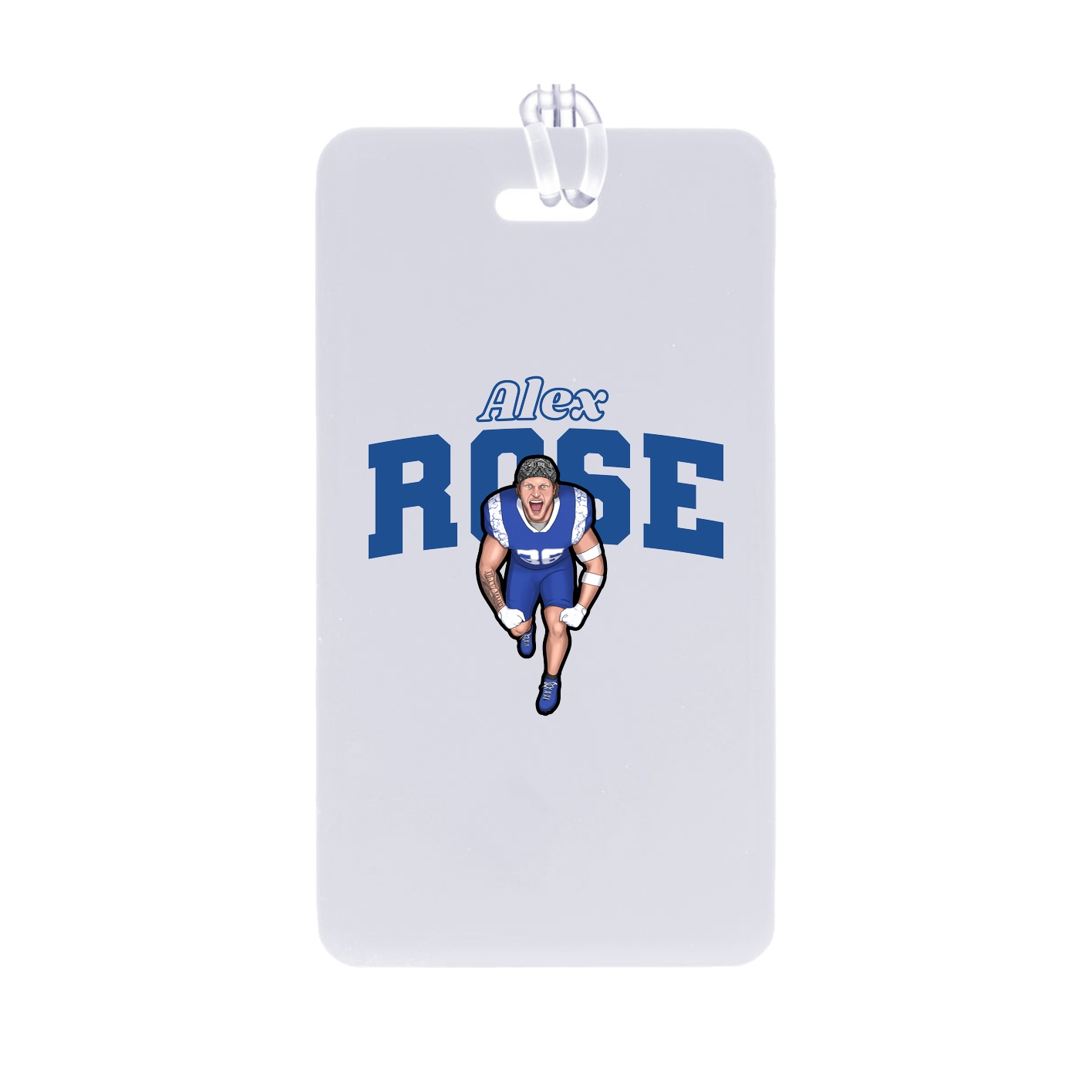 Bag Tag — Name Arch in Classic