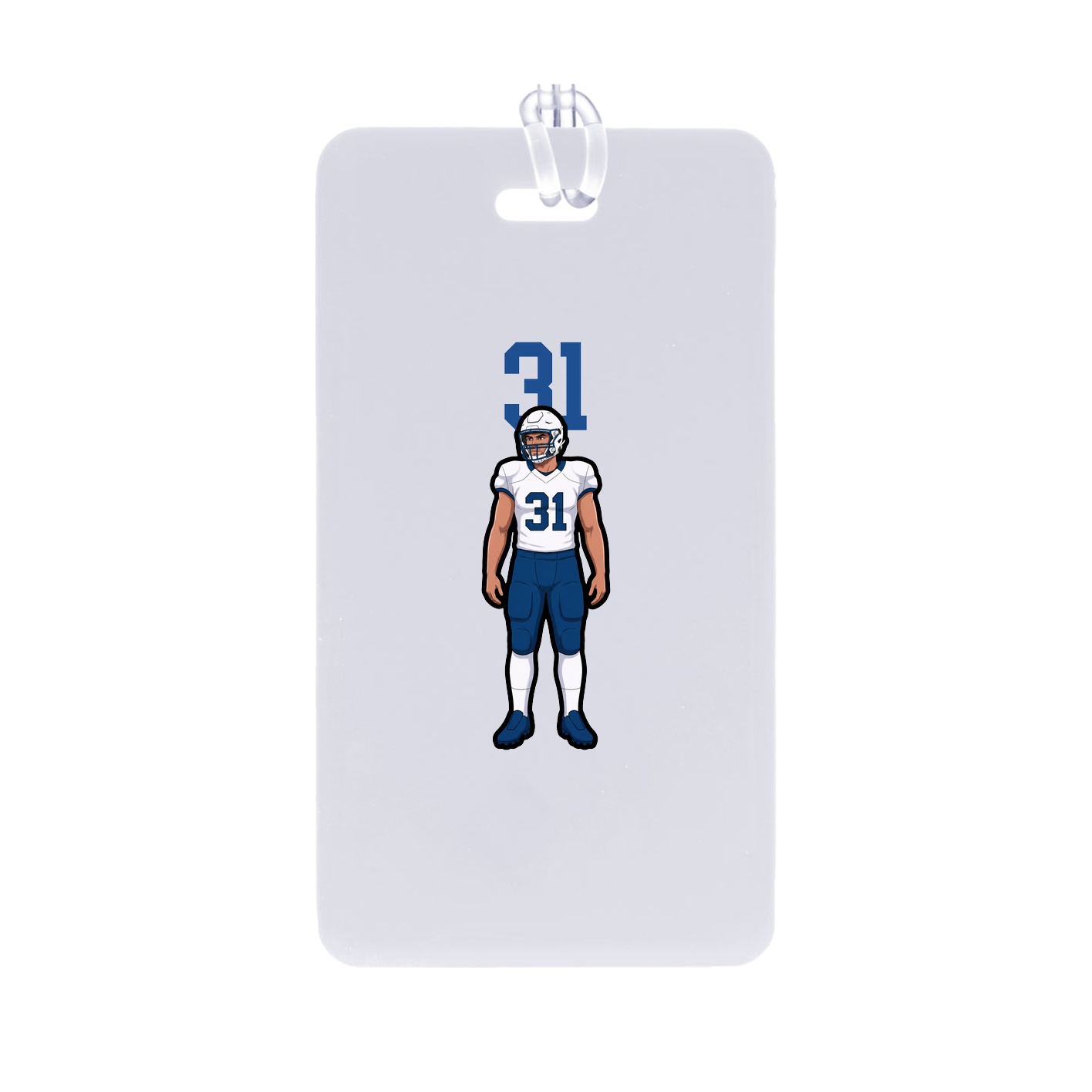 Bag Tag — Number Top in Classic