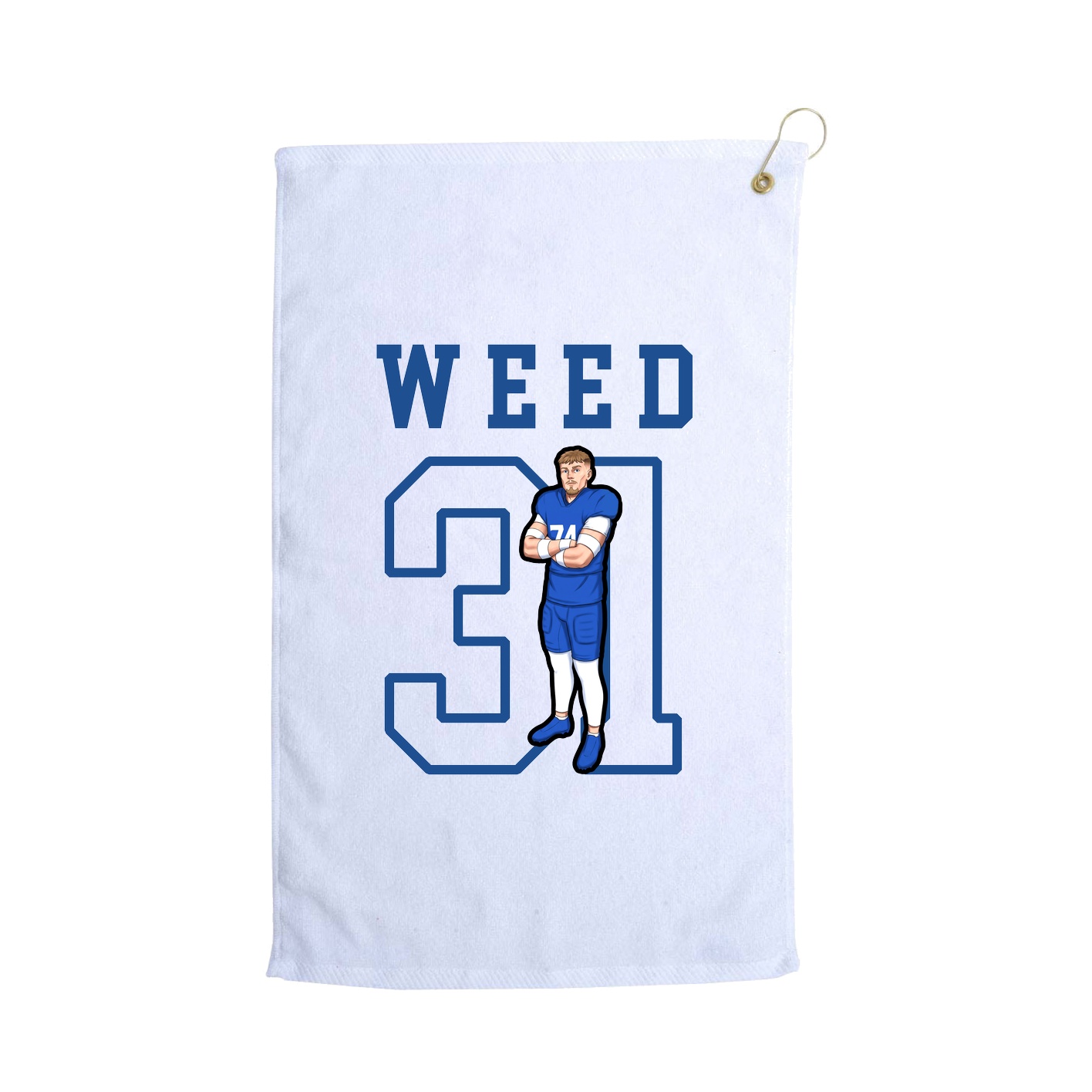 Golf Towel — Shirsey in White
