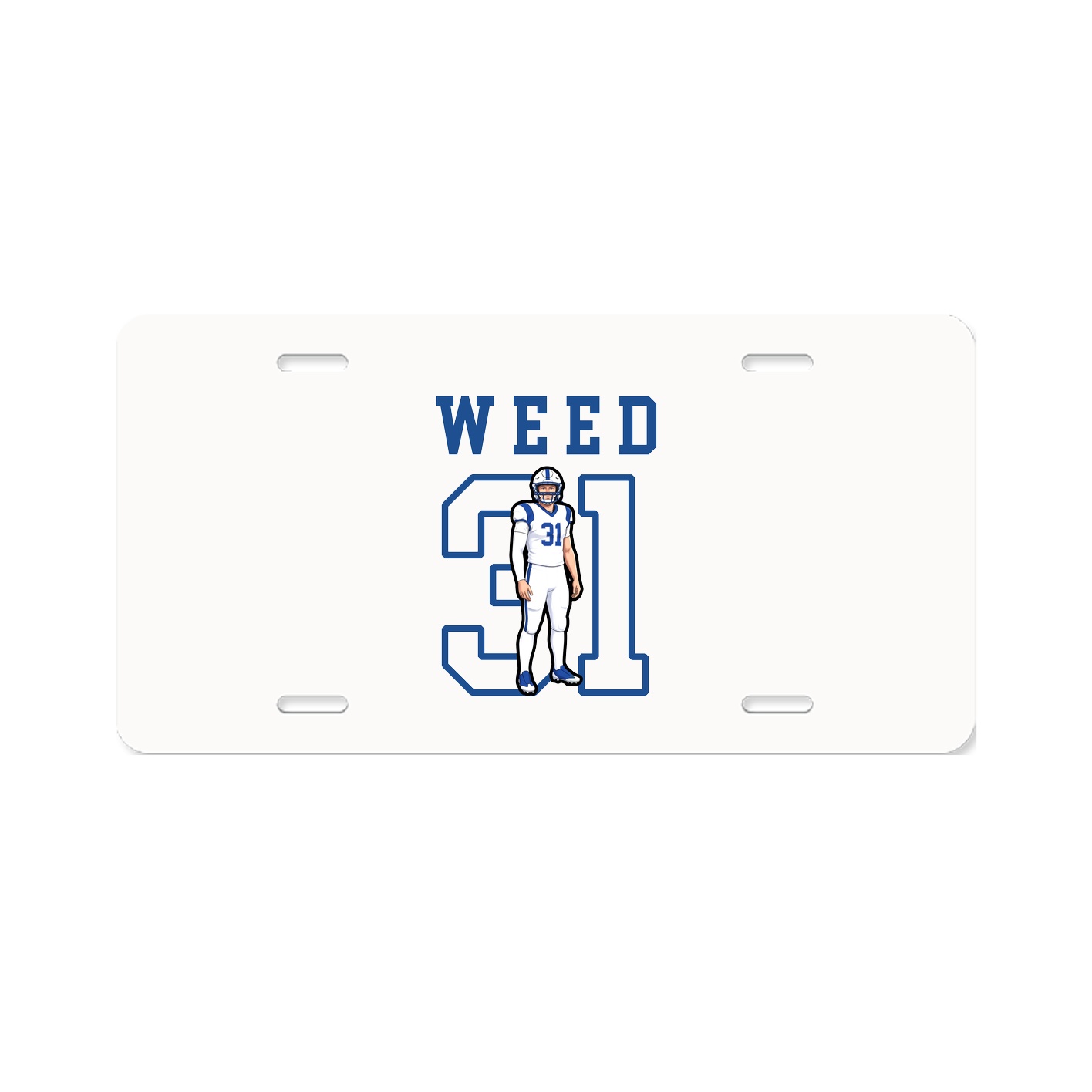 License Plate — Shirsey in Classic