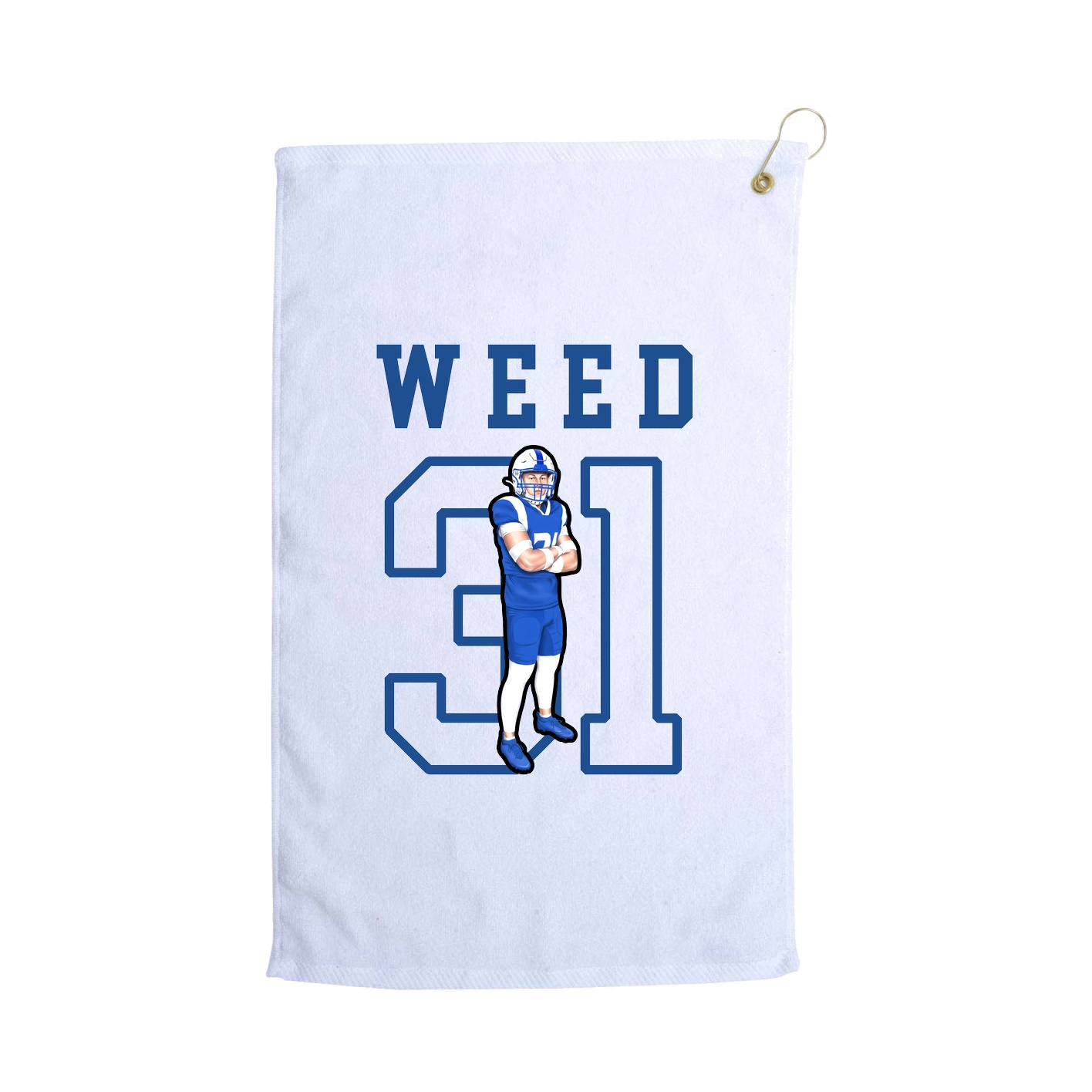 Golf Towel — Shirsey in White