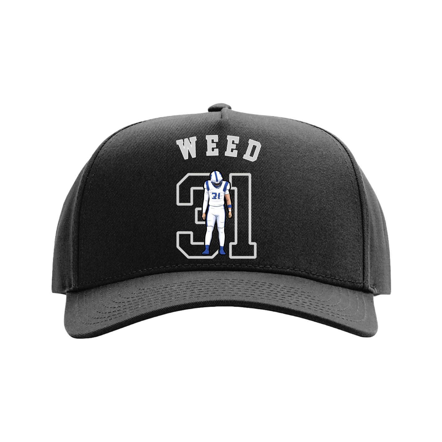 Full Fabric Five-Panel Champ Cap