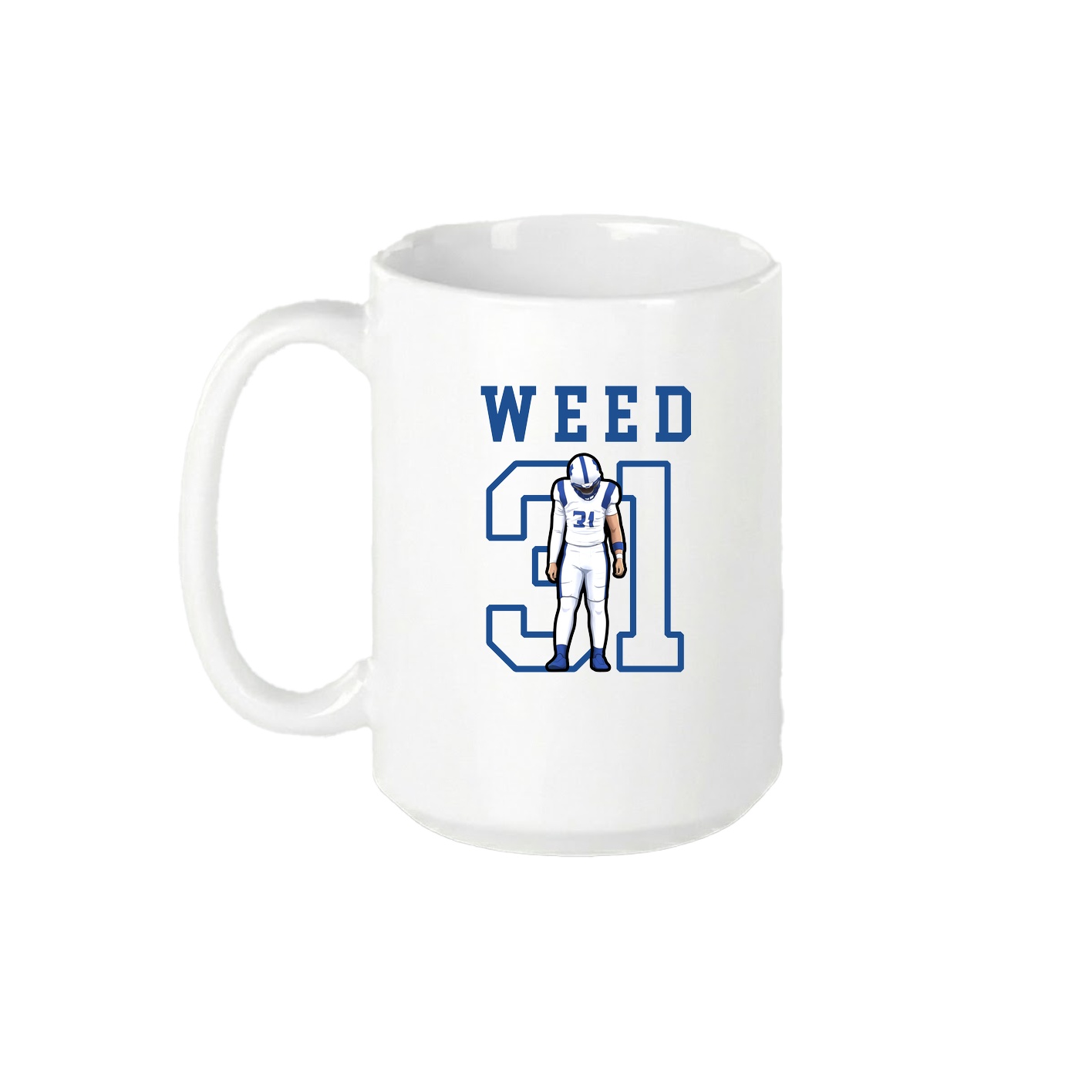 15oz Coffee Mug — Shirsey in White