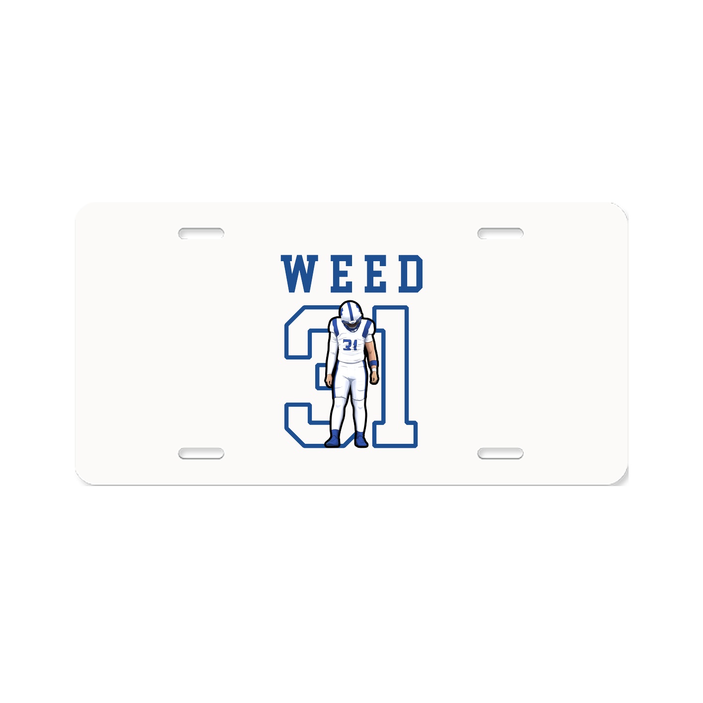 License Plate — Shirsey in Classic