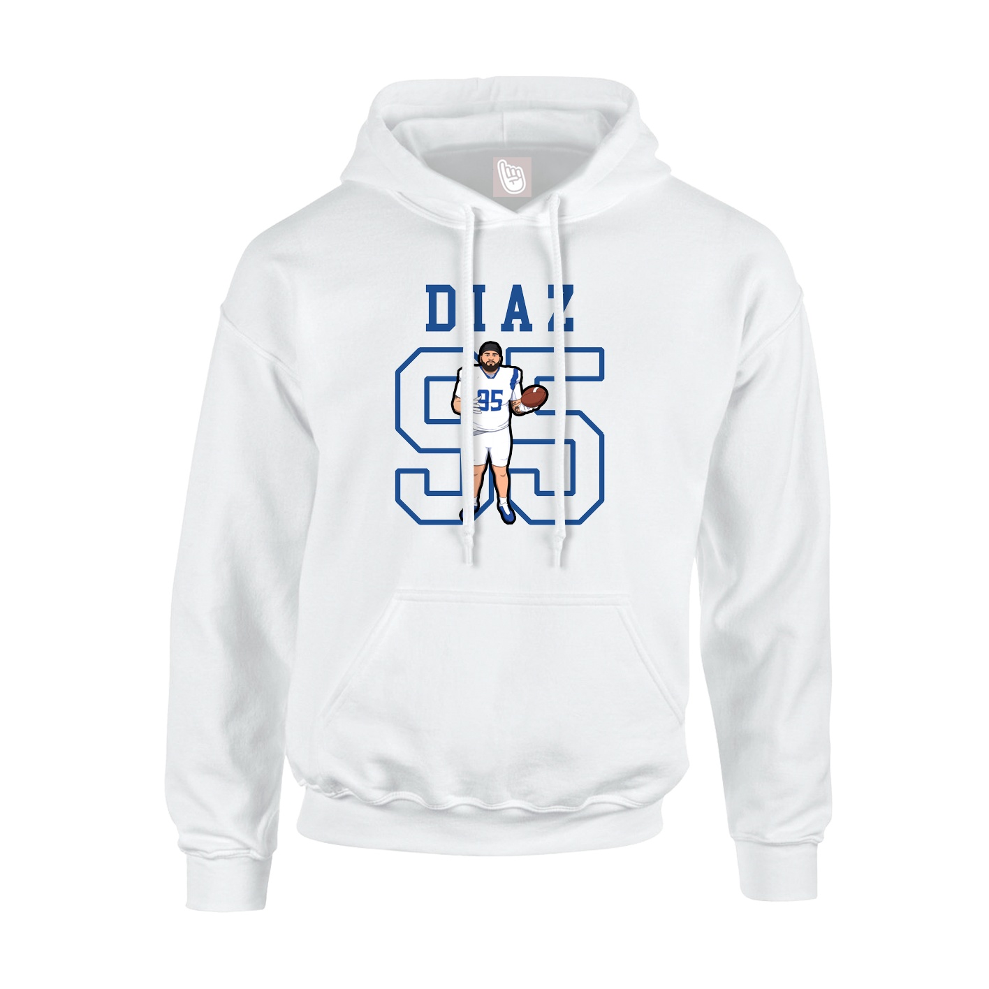 Youth Hoodie — Shirsey in White