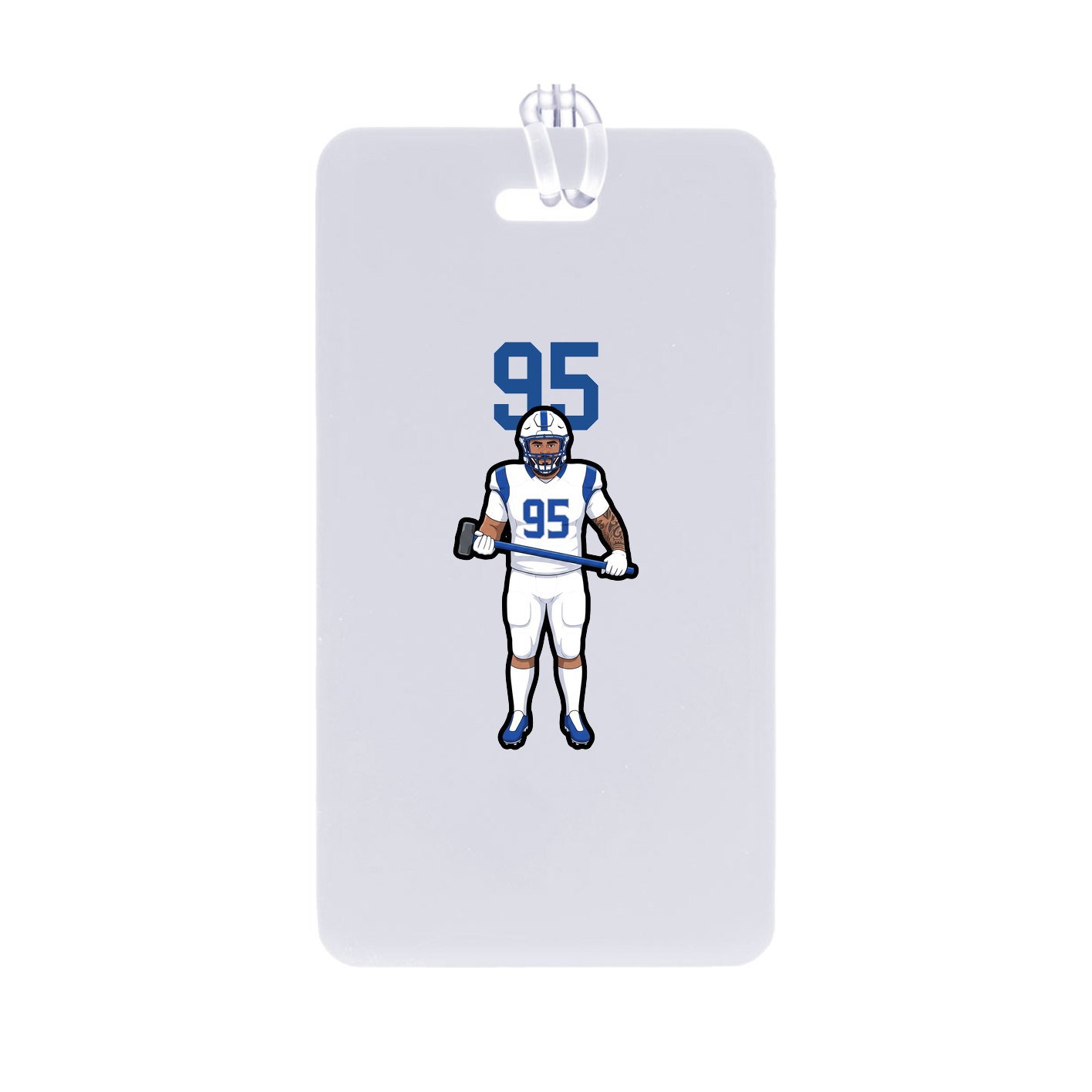 Bag Tag — Number Top in Classic