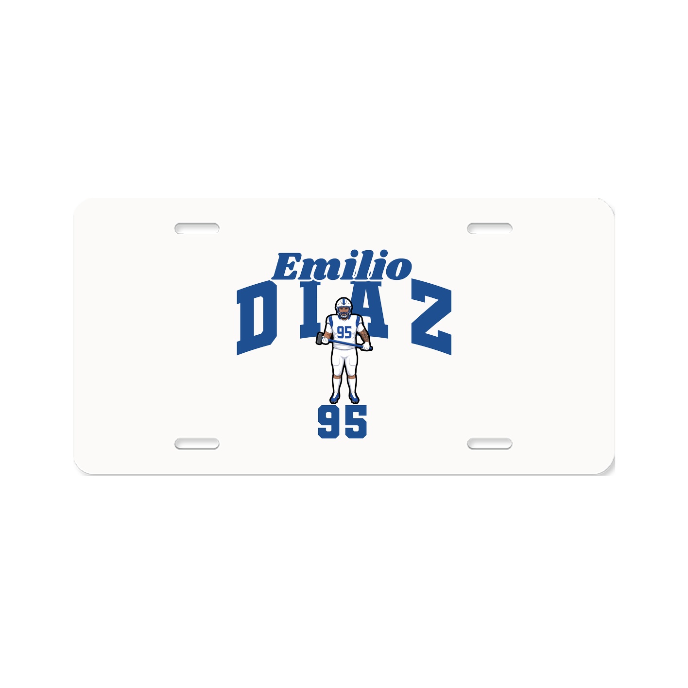 License Plate — Signature Arch in Classic