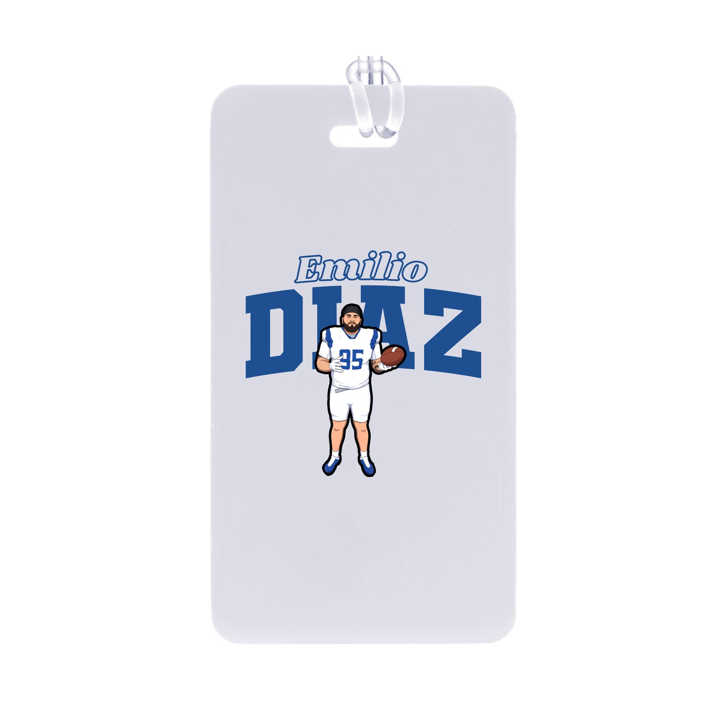 Bag Tag — Name Arch in Classic
