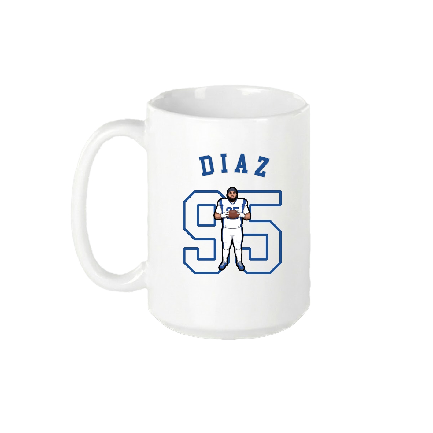 15oz Coffee Mug — Shirsey Arch in White
