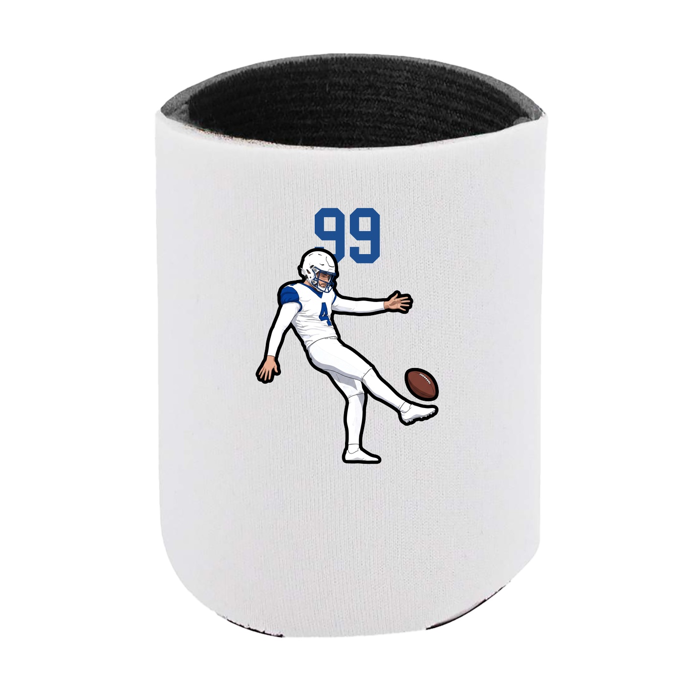Can Holder — Number Top in White