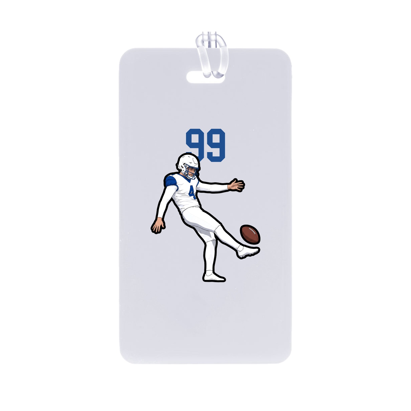Bag Tag — Number Top in Classic