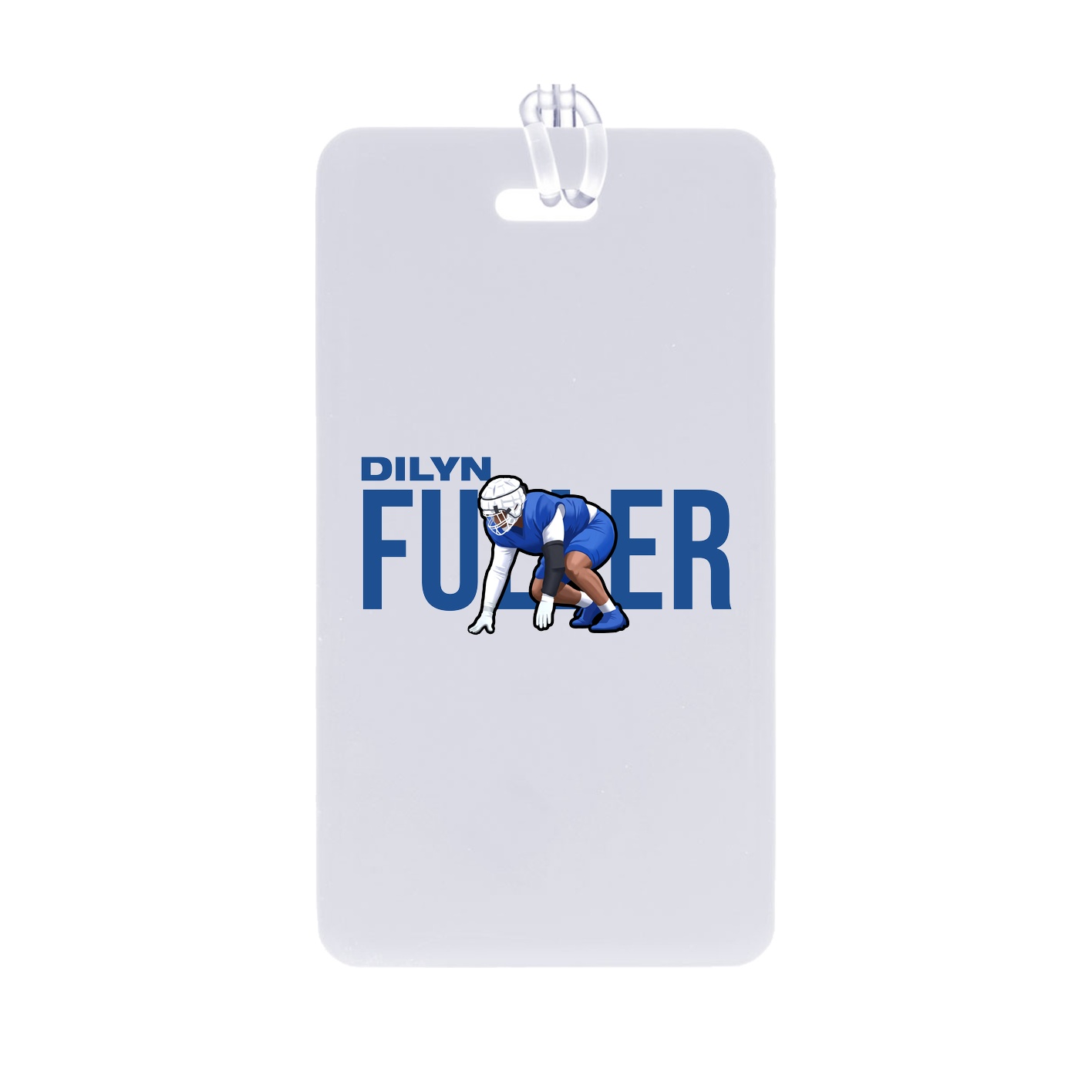 Bag Tag — Player Name in Classic