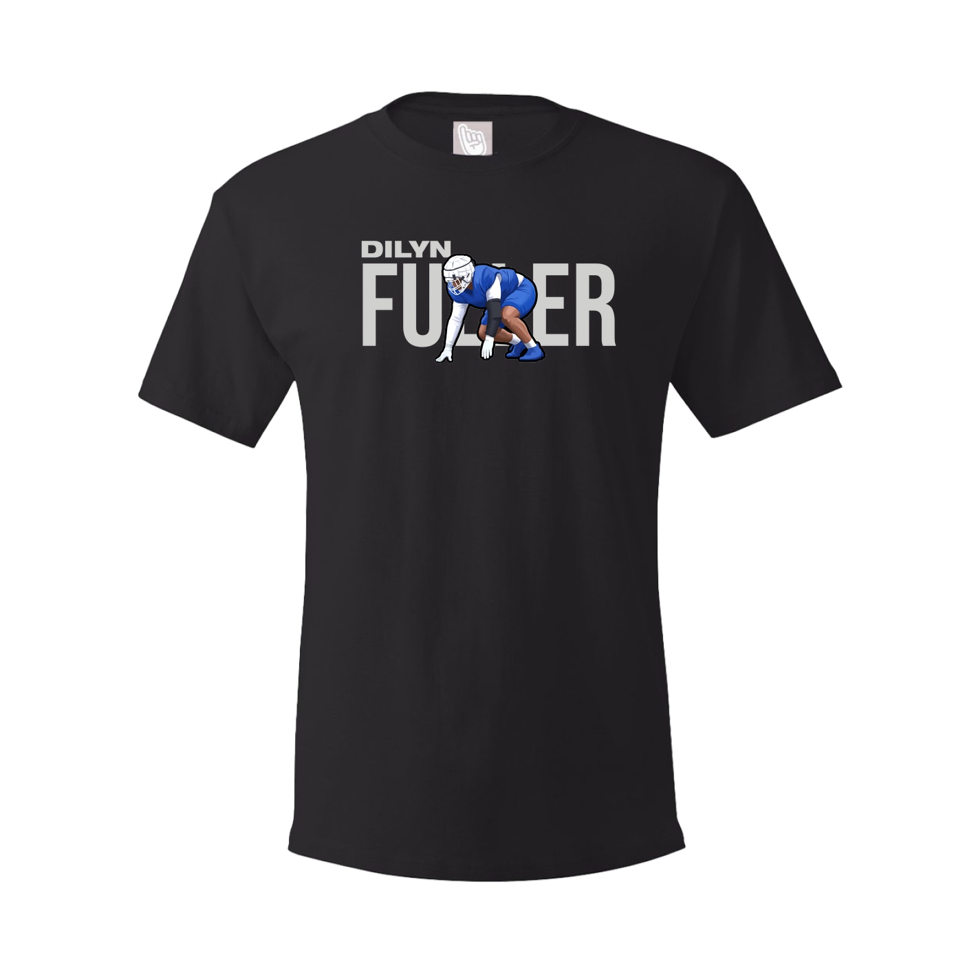Youth Tee — Player Name in Black