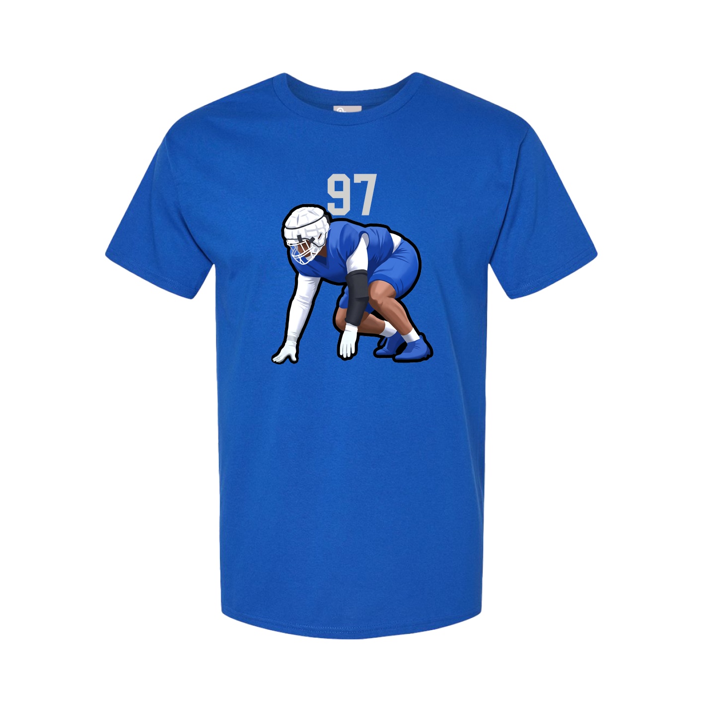 Tee — Number Top in Royal