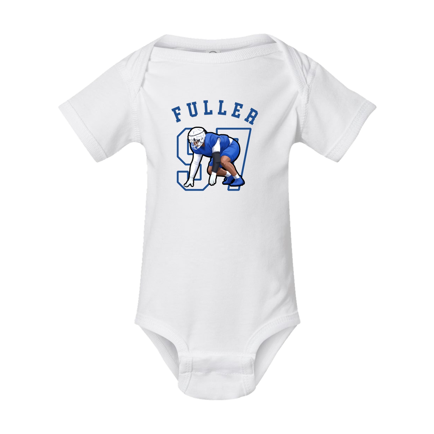 Baby Onesie — Shirsey Arch in White