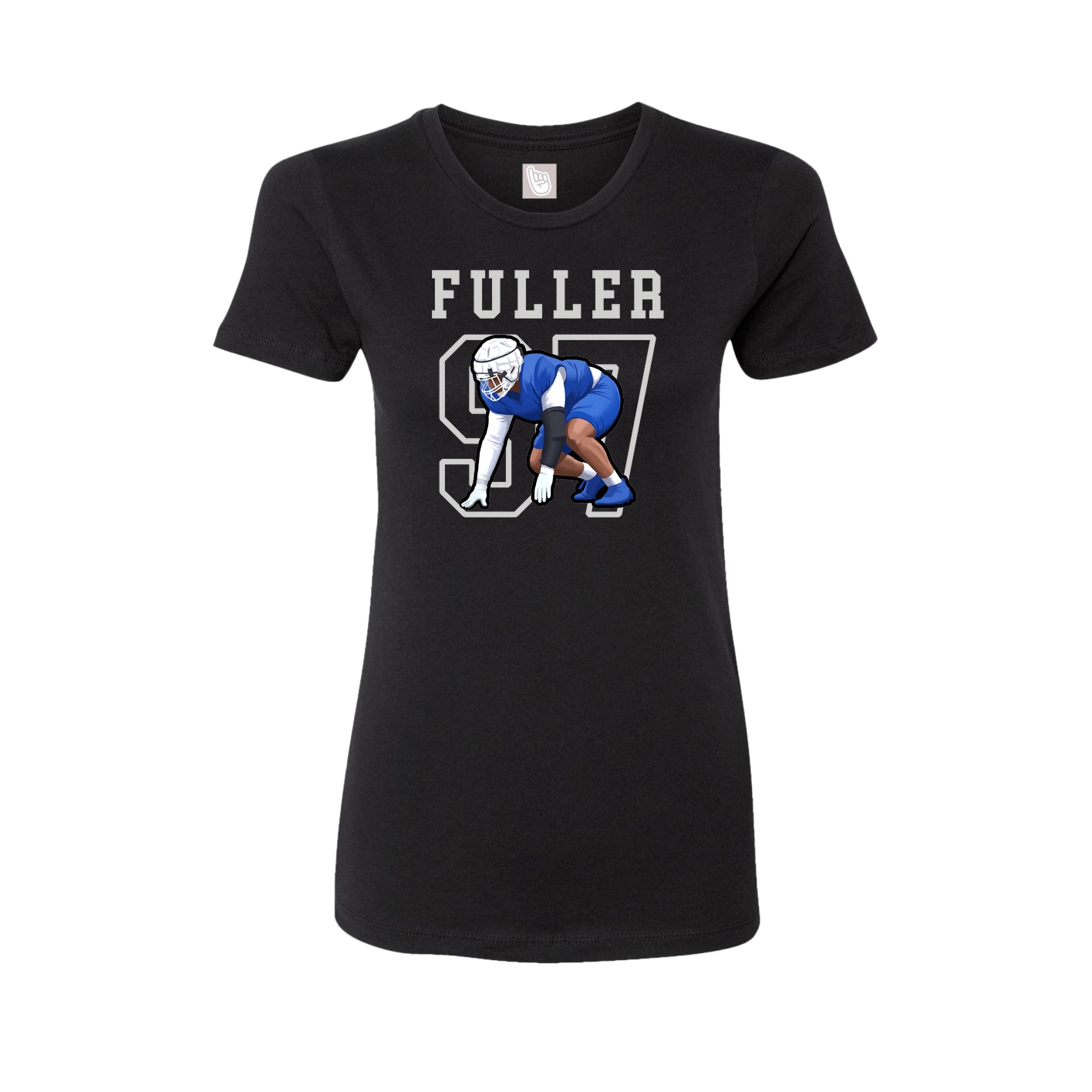 Fitted Women's Tee — Shirsey in Black