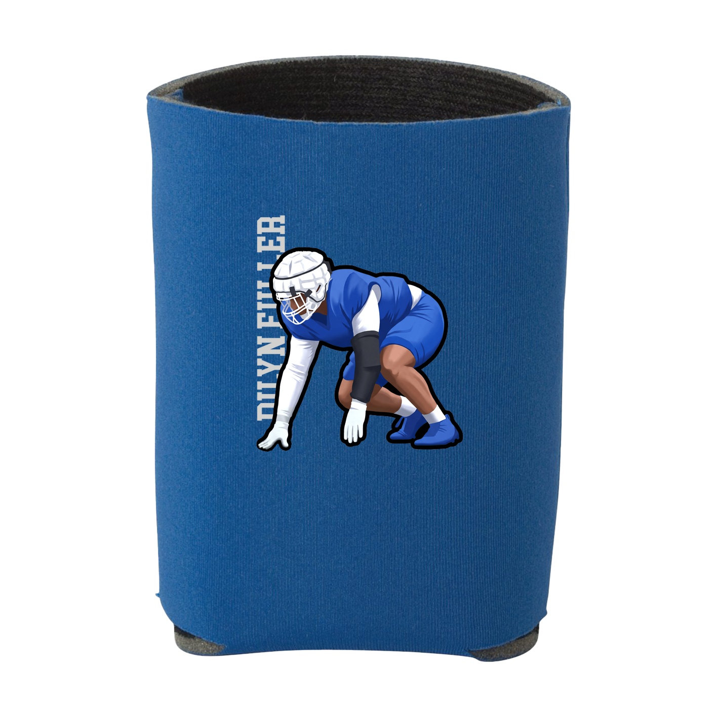 Can Holder — Name Vertical in Royal