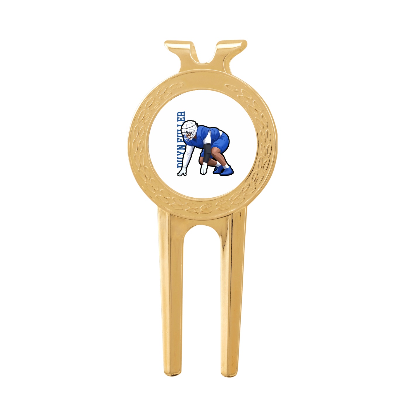 Divot Tool with Ball Marker — Name Vertical in Classic