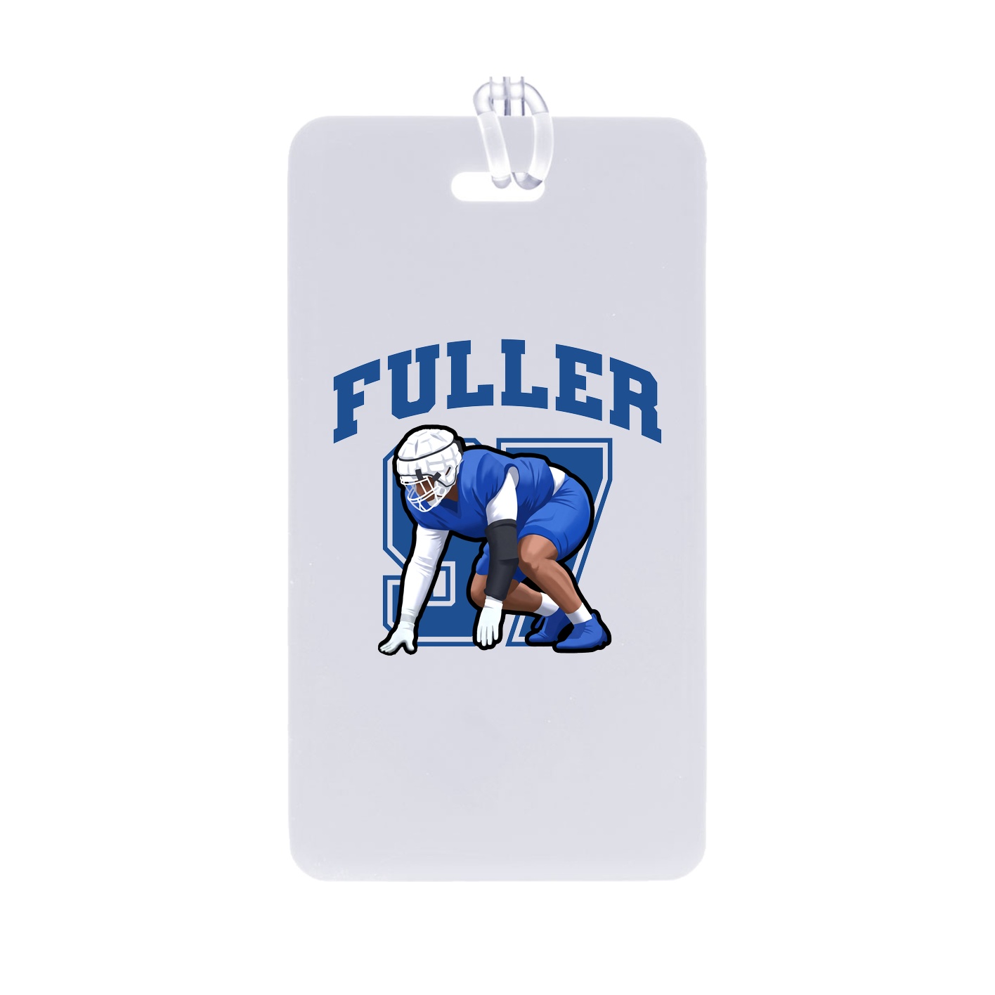 Bag Tag — Number in Classic