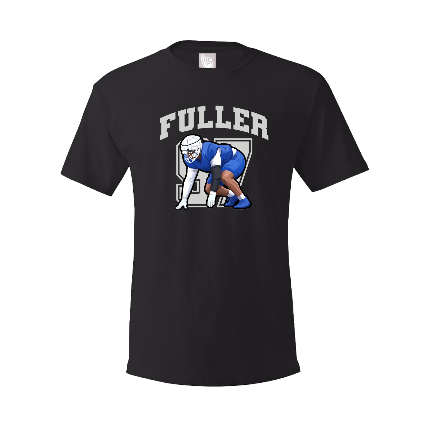 Youth Tee — Number in Black