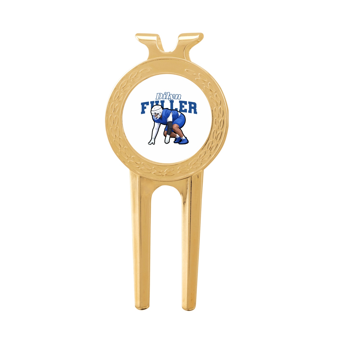 Divot Tool with Ball Marker — Name Arch in Classic