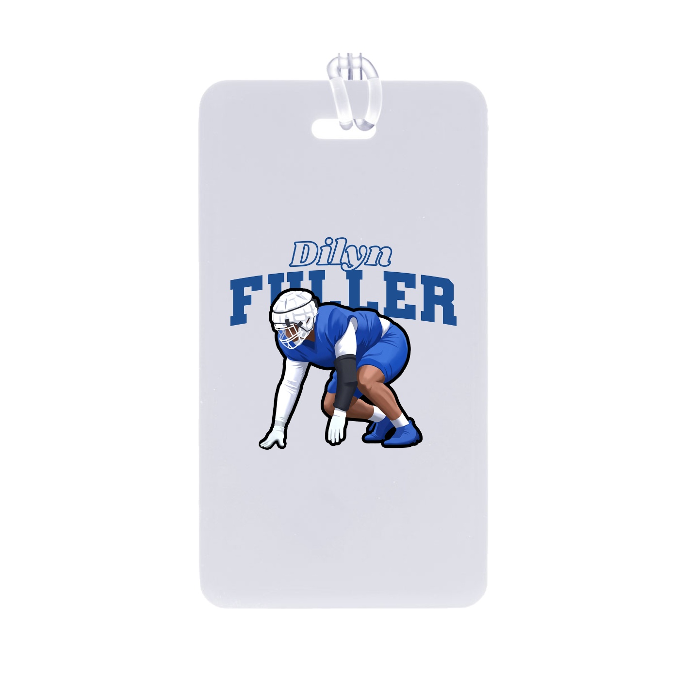 Bag Tag — Name Arch in Classic