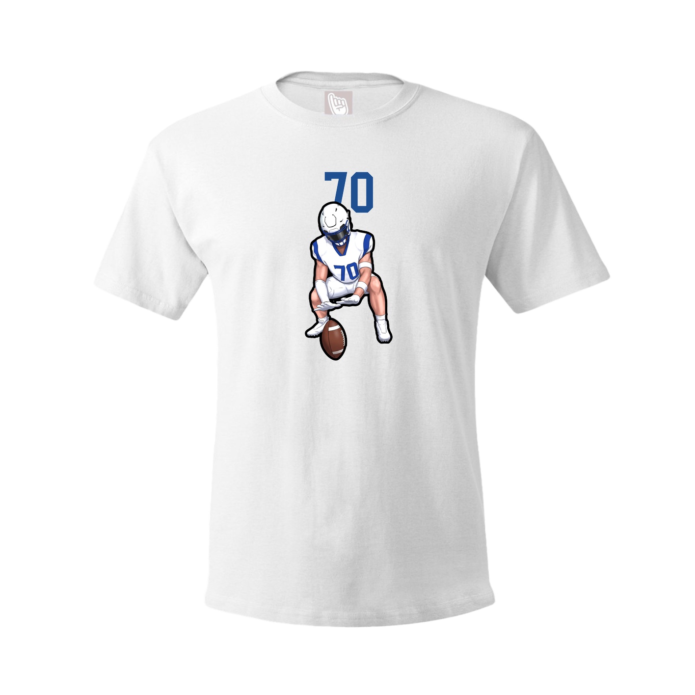 Tee — Number Top in White