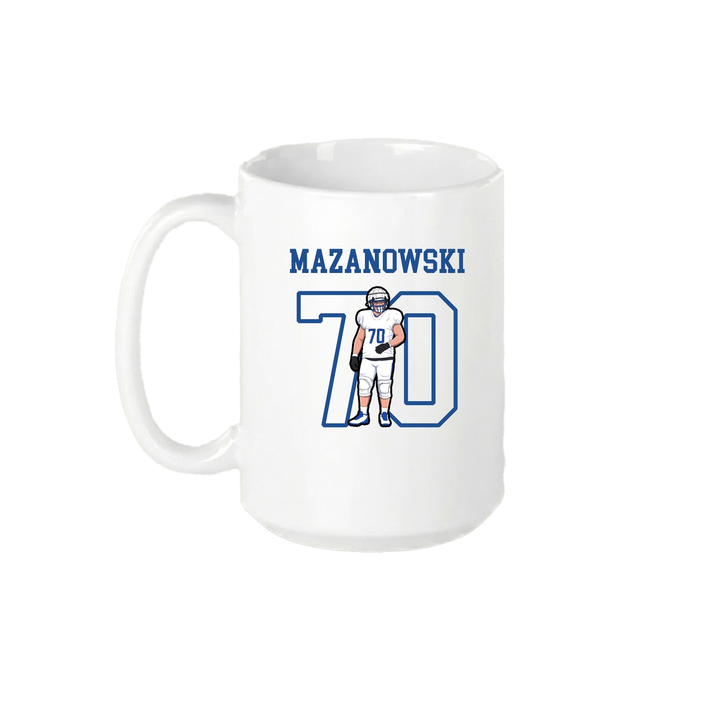 15oz Coffee Mug — Shirsey in White