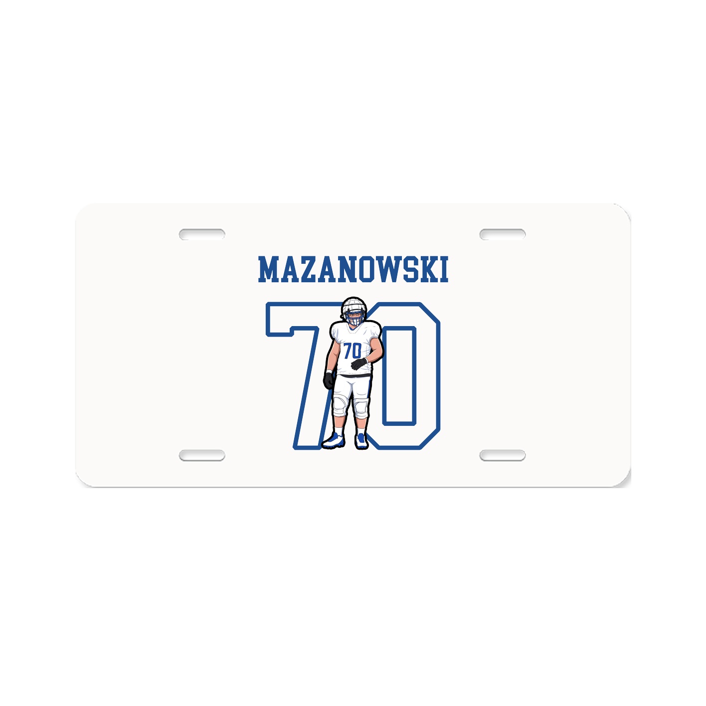 License Plate — Shirsey in Classic