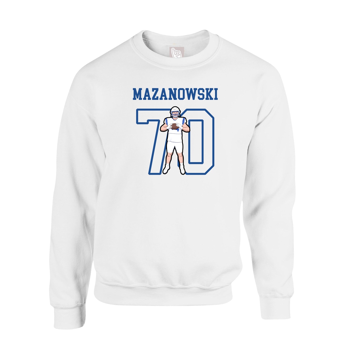 Fleece Crew — Shirsey in White