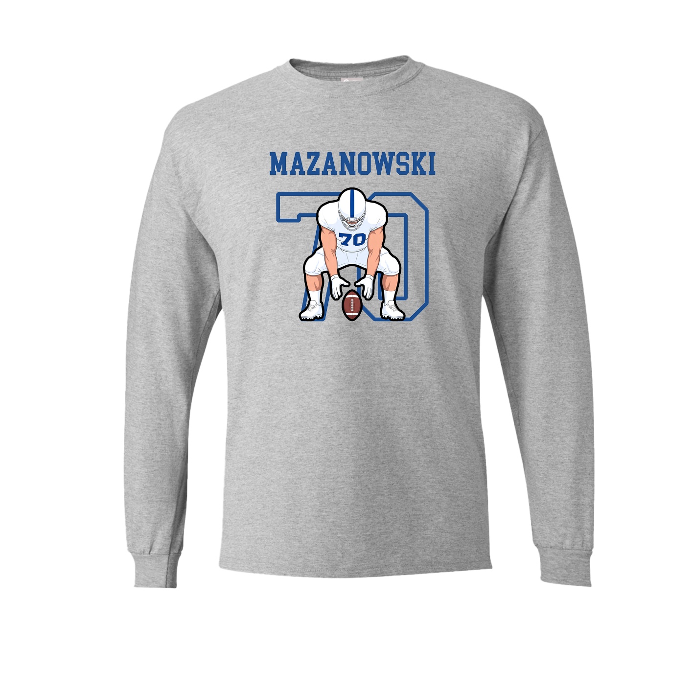 Long Sleeve Tee — Shirsey in Grey