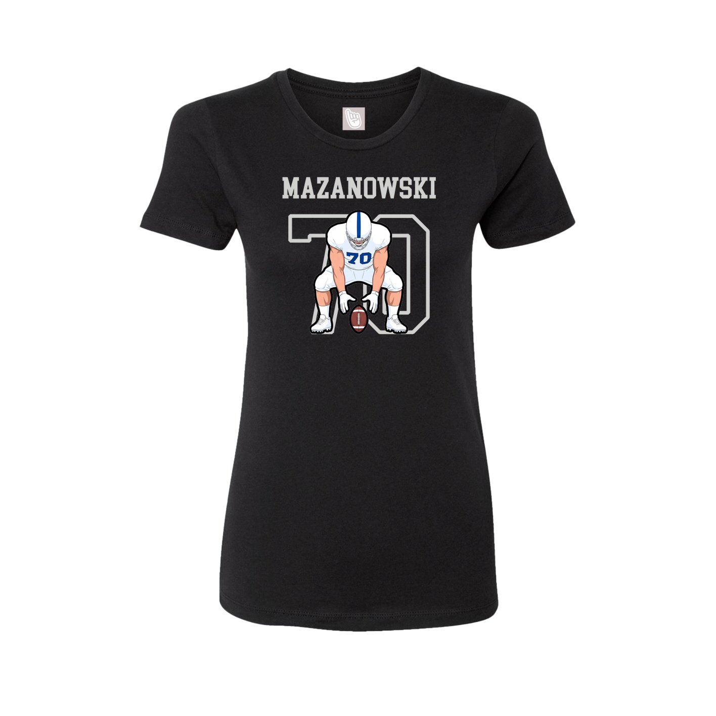 Fitted Women's Tee — Shirsey in Black
