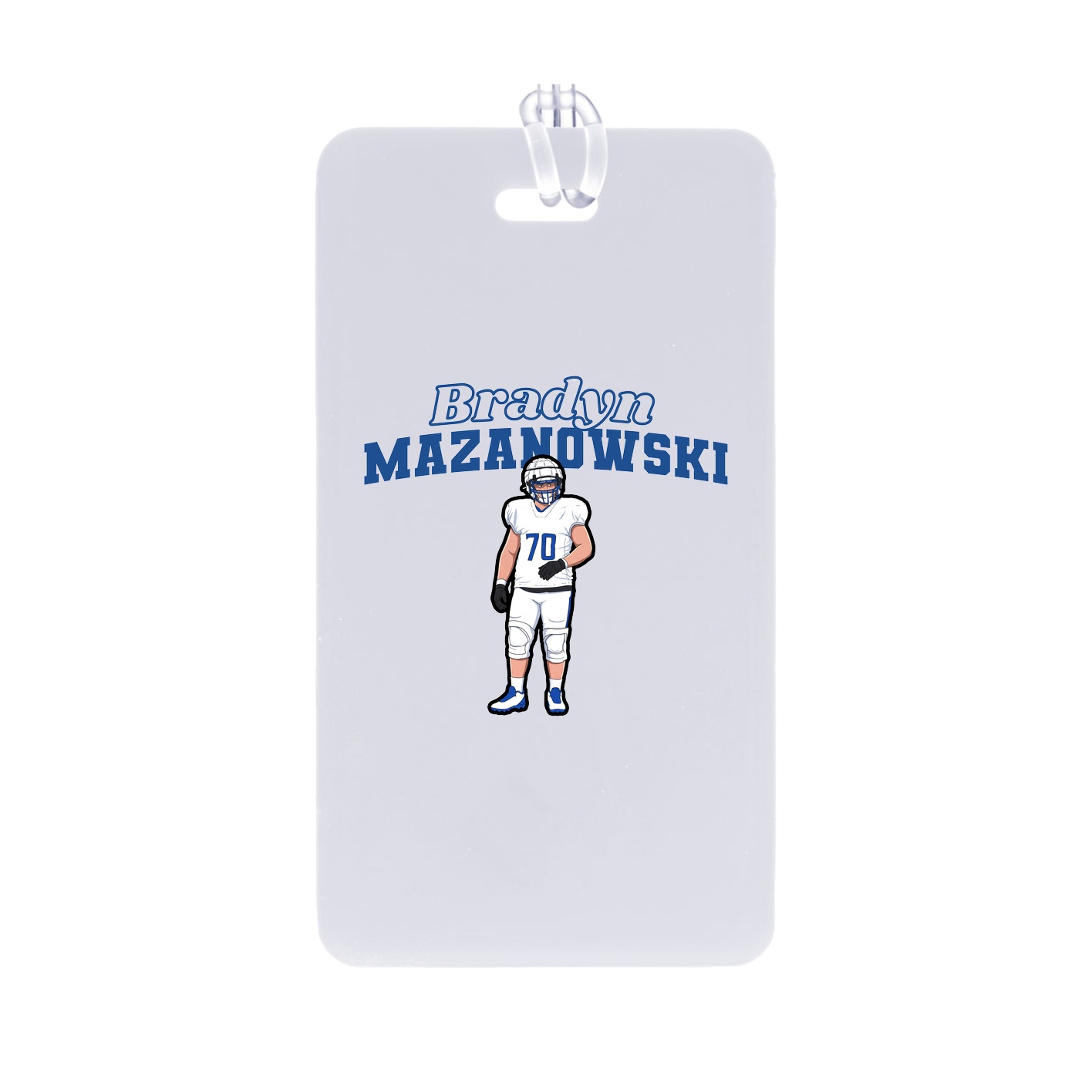 Bag Tag — Name Arch in Classic