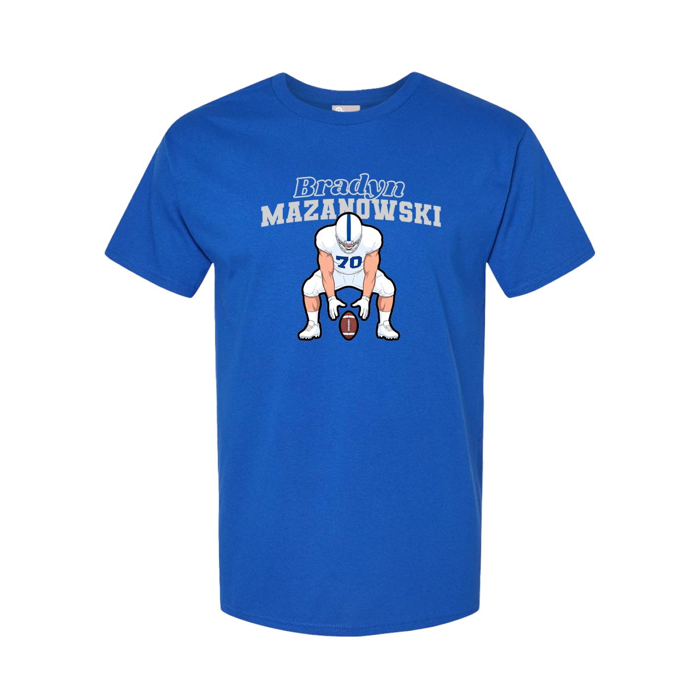 Tee — Name Arch in Royal