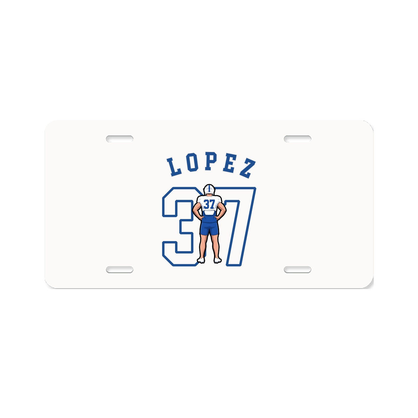 License Plate — Shirsey Arch in Classic
