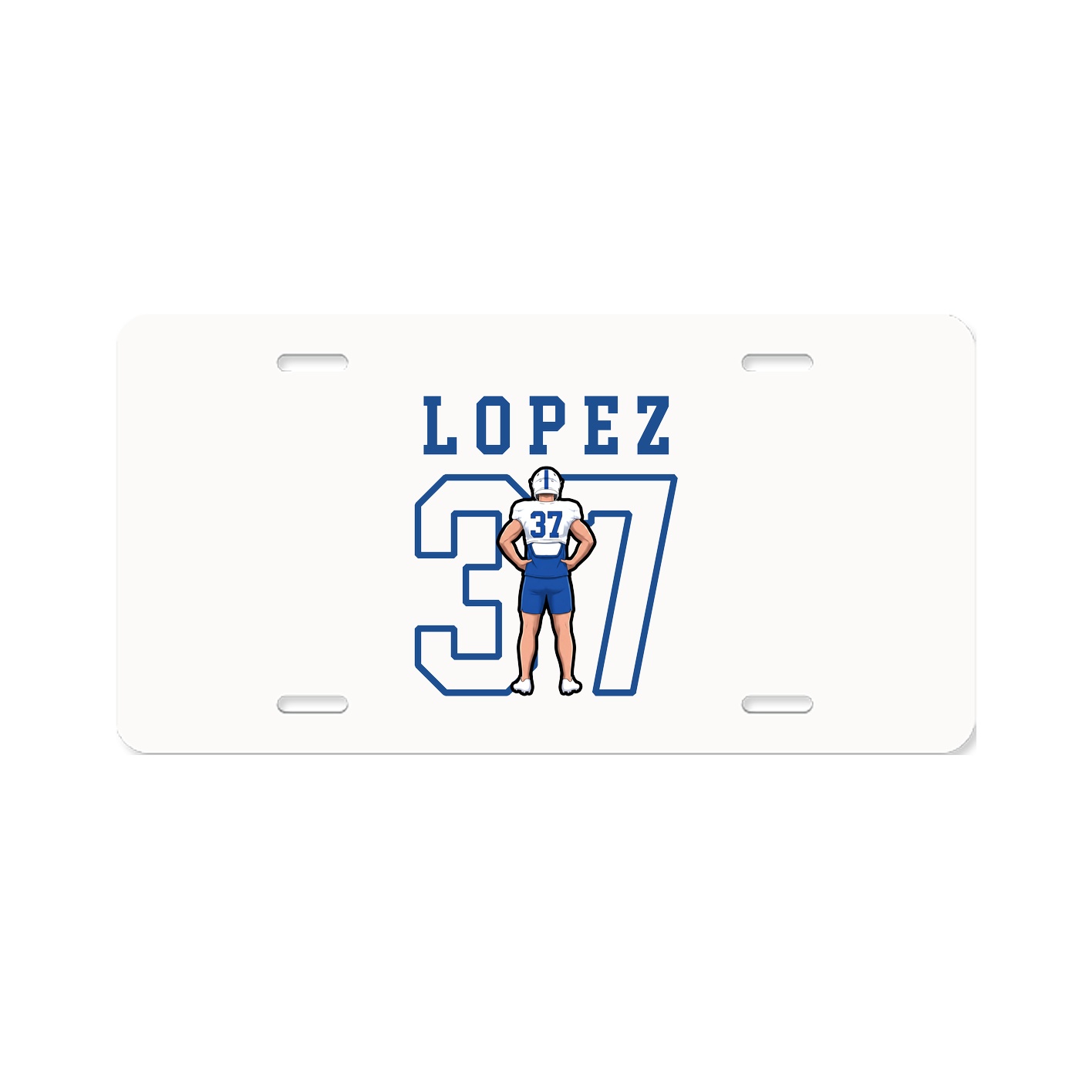 License Plate — Shirsey in Classic