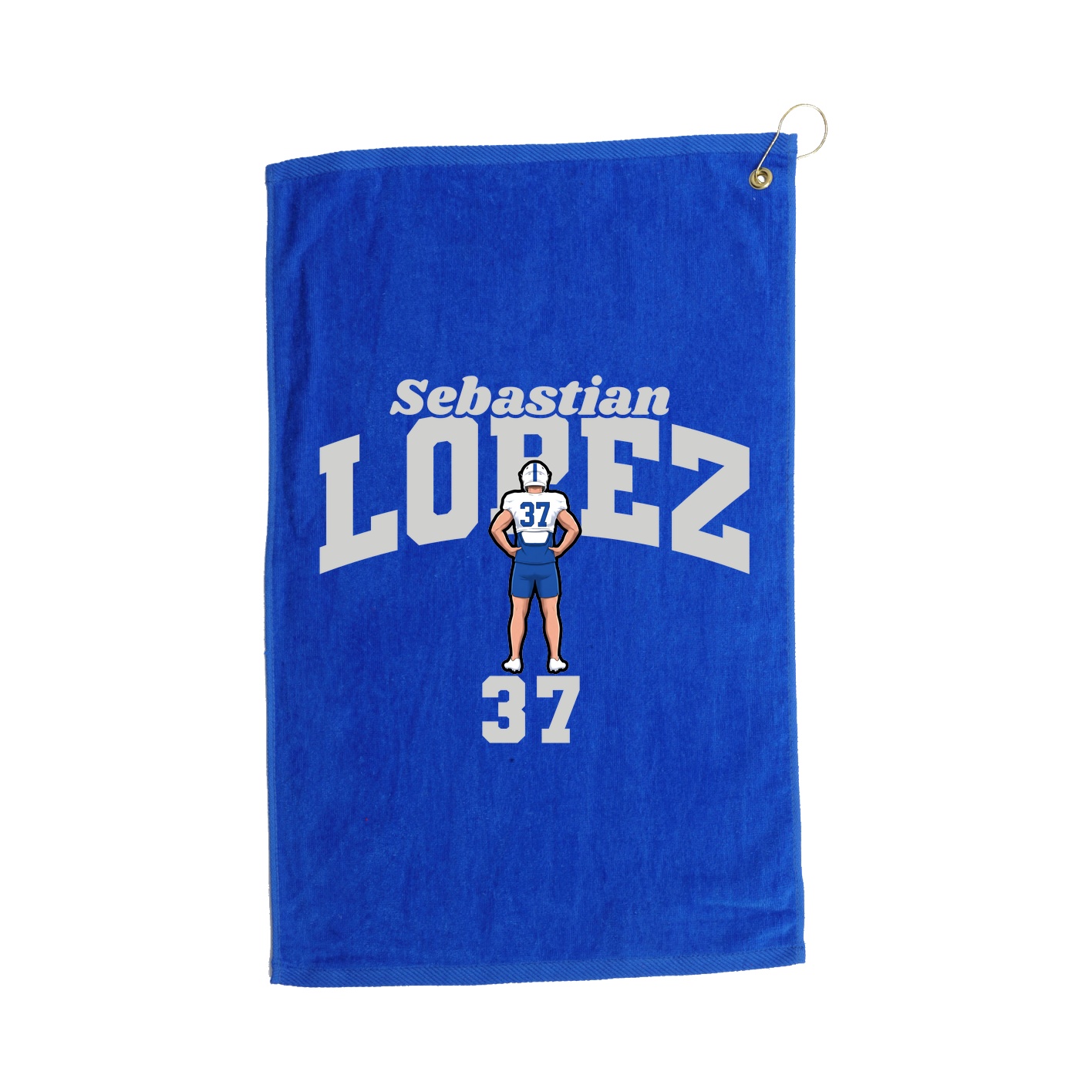 Golf Towel — Signature Arch in Royal