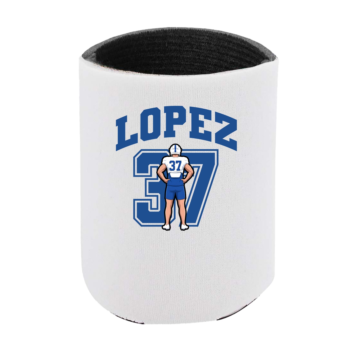 Can Holder — Number in White