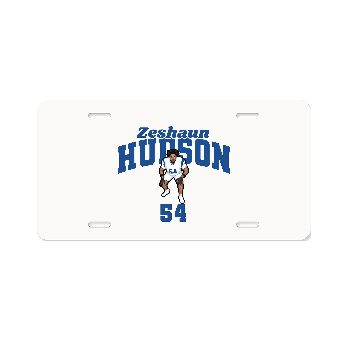 License Plate — Signature Arch in Classic