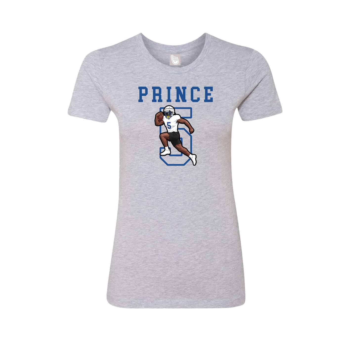 Fitted Women's Tee — Shirsey in Grey