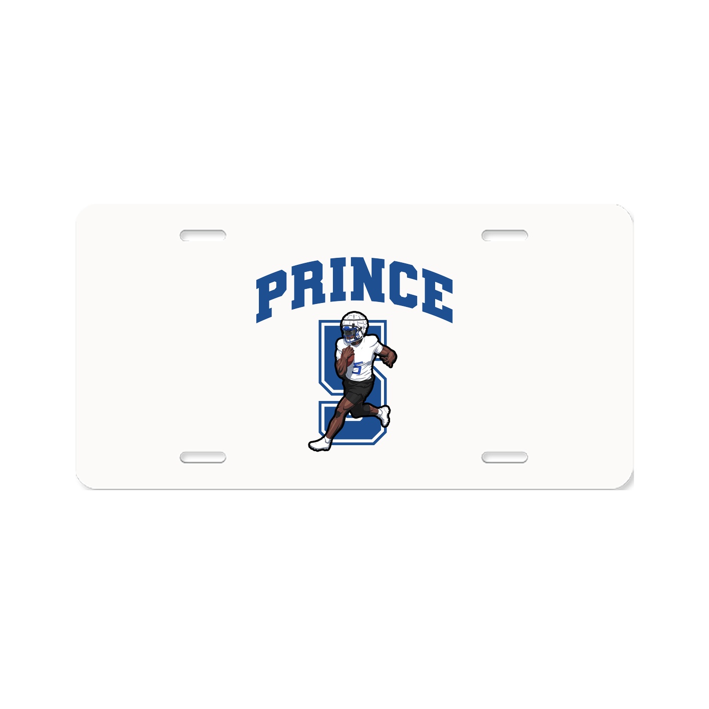 License Plate — Number in Classic
