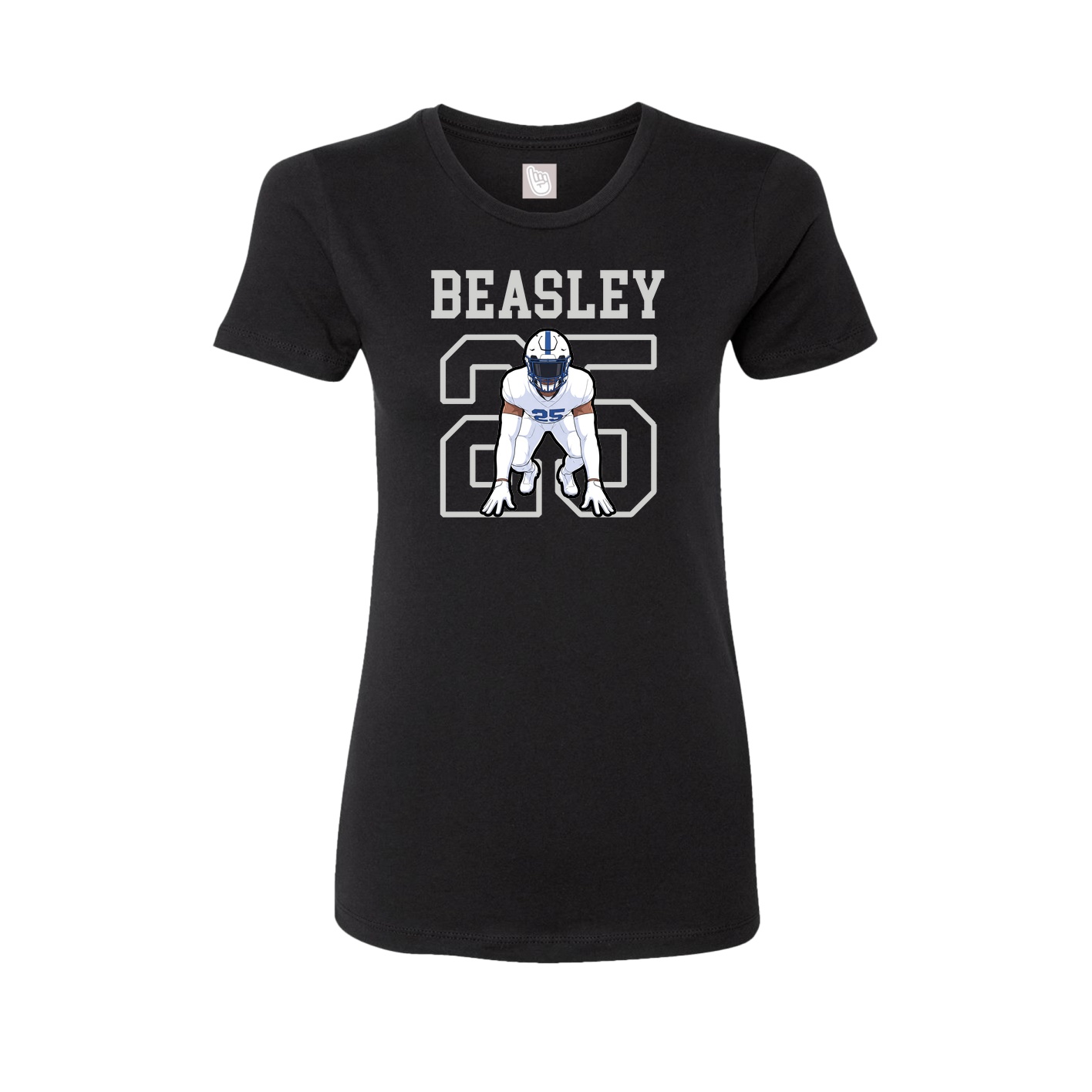 Fitted Women's Tee — Shirsey in Black