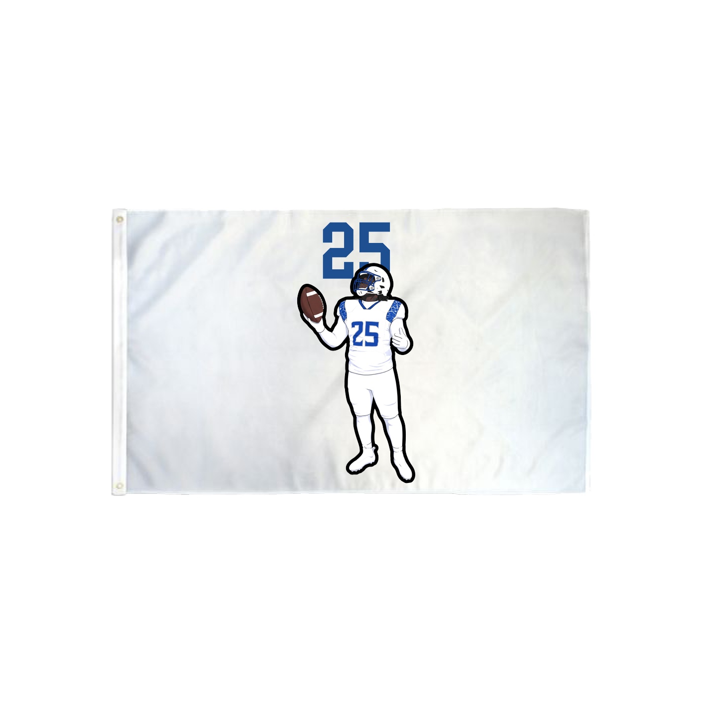 3x5 Flag — Number Top in Classic