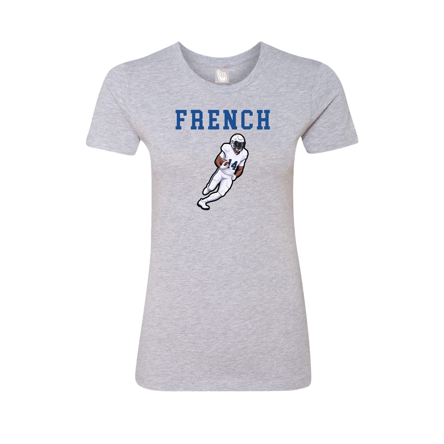 Fitted Women's Tee — Shirsey in Grey