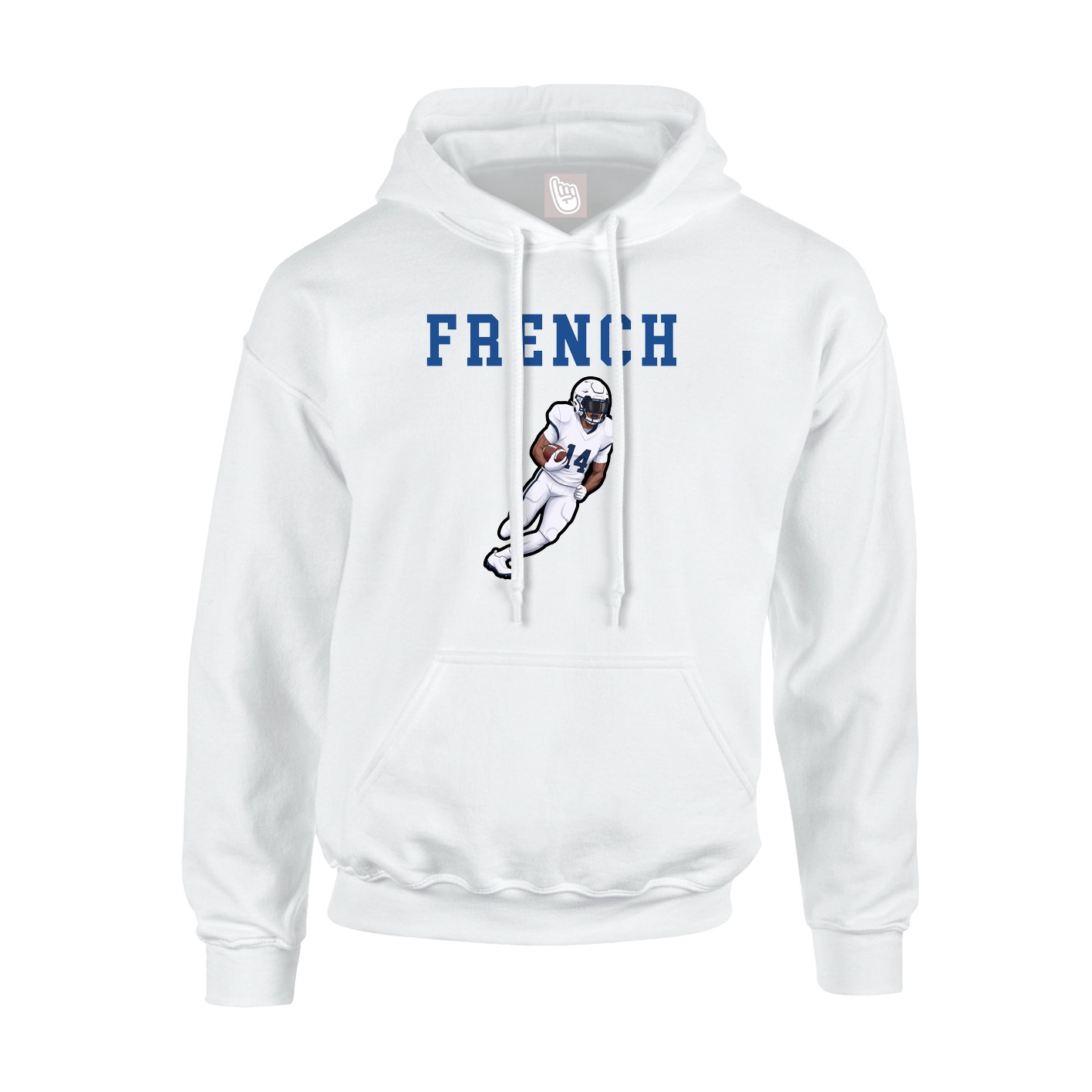 Hoodie — Shirsey in White